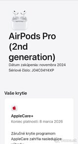 Predám slúchadlá AirPods Pro - 5