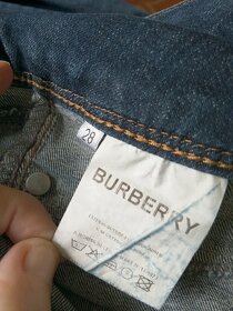 Burberry dievčenské dámske džínsy 28 - 5