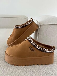 Ugg Tazz zimné jesenné šľapky - čižmy - topánky hnedé - 5