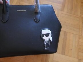 KARL LAGERFELD IKONIC LEATHER luxusna kozena kabela - 5