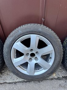 Predám elektróny r17 plus pneu225/55r17 5x112 - 5