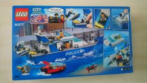 Predám Lego 60277 Policajný hliadkový čln, kompletné,.... - 5