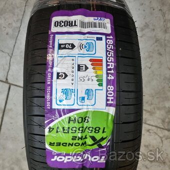 Letné pneumatiky 185/55 R14 TOURADOR DOT0819 - 5