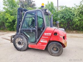 Prenajom terenneho vysokozdvizneho vozika Manitou. 2500kg. - 5