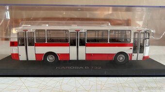 Model Karosa B 732 Červená 1:43 + bonus Škoda Liaz 706 RTH - 5