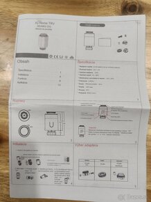 4x WiFi termostatická hlavica + WiFi zigbee brána - 5