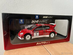 1:18 Autoart, WRC Citroen, Peugeot - 5