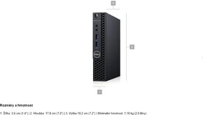 PC OptiPlex 3060 Micro / 8GB/256GB – ako nový a v záruke - 5