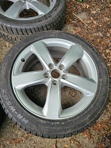 5x112 R18 Audi original alu disky + pneumatiky - 5