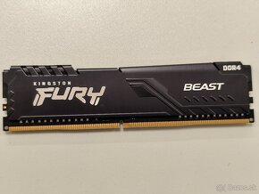 32 GB DDR4 3200 MHz Kingston Fury Beast - V ZÁRUKE - 5