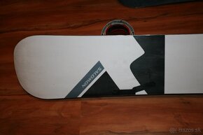 snowboard salomon 163 cm s viazaním , topanky - 5