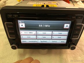 original vw autoradio DAB rcd510 rcd 510 sharan polo - 5