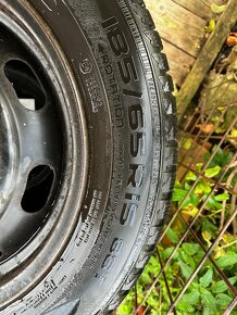 Zimné pneumatiky+disky 185/65r15 - 5