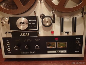 Predám AKAI X-165D Reel to Reel - 5