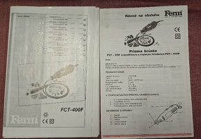 Priama brúska s ohybným hriadeľom FERM FCT-400F - 5