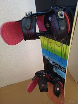 156 cm snowboard BURTON JEREMY JONES Rock love + viazko - 5