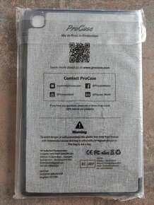 NOVÉ ProCase pro Samsung Galaxy Tab A7 10,4 šedé pouzdro - 5