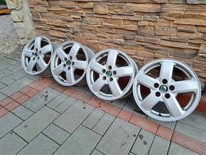 Hliníkové disky 5x100 R15 / škoda,seat,VW,audi... - 5