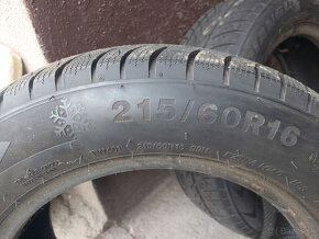 nové zimné pneumatiky 215/60R16 - 5