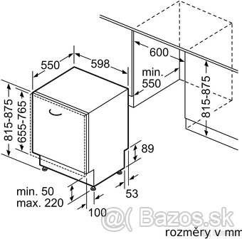 Predám novú umývačku riadu BOSCH 60 cm - 5