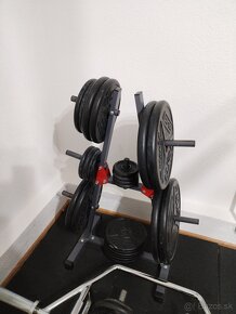 Predám squat rack/silovu klietku zn. Capital sport - 5