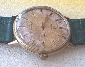 OMEGA Geneve kalibr 601, rok vyroby1969, zlacene, funkcni. - 5