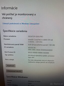 Predám komplet kancelársky pc (pc,monitor,myš,klávesnica) - 5