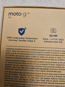 MOTOROLA MOTO G75,5G,8/ľťž Gb,FARBA AQUA BLUE - 5