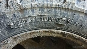 Kolesá pneu T3 205/70 R15 4 kusy - 5