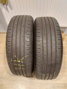 2 ks letných pneumatík Continental - 215/60 r17 - 5