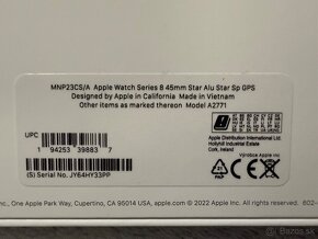 Apple Watch 8 Starlight 45mm - 5