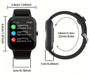 Fitness smart hodinky X8, biele HALMcorp - 5