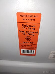 Autosedacka Britax Römer  KIDFIX II XP  SICT - 5