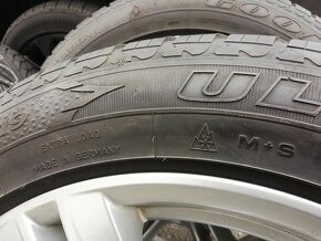 Alu disky 5x120 na BMW X5, X6 zimné pneumatiky 255/50 r19 - 5