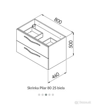 Umývadlo so skrinkou - 5