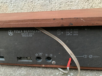 Predám rádio Tesla Galaxia 440A - 5