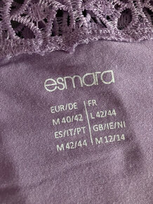 Predám tričká Esmara, 2 ks, ako nové - 5