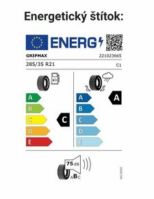 Letné pneumatiky 285/35 ZR21 - 5