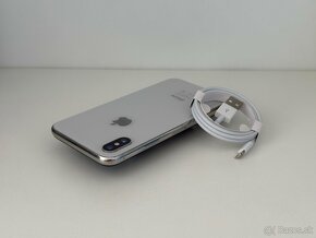 iPhone X 64GB Silver Nová Baterka - 5