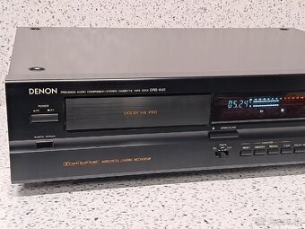 ☆ STEREO CASSETTE TAPE DECK / DENON DRS-640 HORIZONTAL L. M. - 5