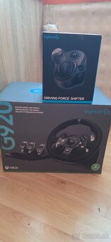 Predám Herný set Logitech G920 + prevodovka - 5