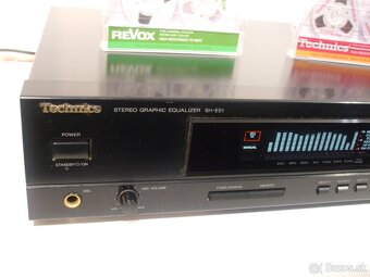 MIDI HiFi graficky equalizer TECHNICS SH-E51, vyroba JAPAN - 5