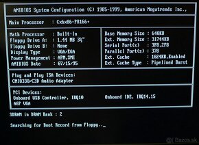 Základná doska MATSONIC MS6260S s procesorom IBM 6x86-166+ - 5