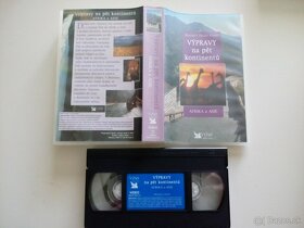 VHS videokazety - sada 3 originál nahrávok - 5