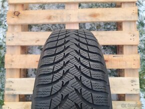 Orig. disky 5x100 R15 + zimné pneu Michelin 185/60 R15 - 5