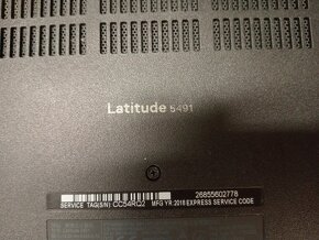 predám nefunkčný notebook Dell Latitude 5491 - 5