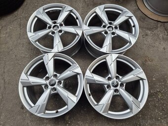 5x112 r18 ET39 x 8J elektróny originál AUDI + ŠKODA,VW,SEAT - 5