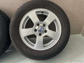 Disky Orig. VOLVO  6J x 15 H2 + pneumatiky 195/65 R15 zimné - 5