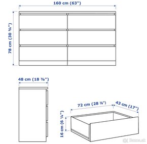 Ikea komoda Malm - 5