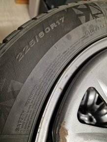 Zimne pneu 225/60 R17 KIA Sportage so senzormi TPMS - 5